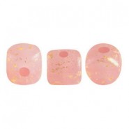 Cuentas de vidrio Minos® par Puca® - Rose opal splash 71020/94401